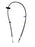 Vauxhall Zafira C Tourer LH Handbrake Cable New OE Part IDENT AAPL 39023121