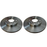 Vauxhall Astra Corsa Vectra Front Brake Discs New Part 90008005