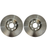 Vauxhall Astra Corsa Vectra Front Brake Discs New Part 90008005