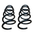 Vauxhall Corsa D 1.4 Lowered Front Suspension Springs (Pair) Ident PJ New OE Part 93188971