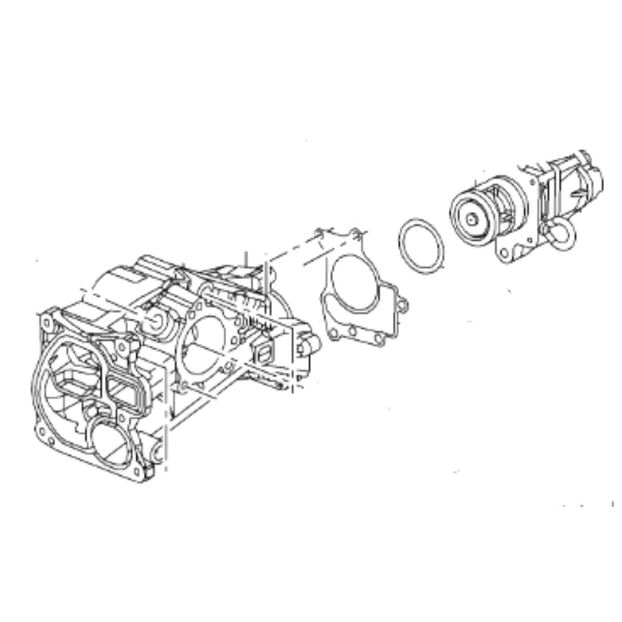 Vauxhall 2.0 CDTi Diesel EGR Valve Gasket Cover Plate New OE 55573360