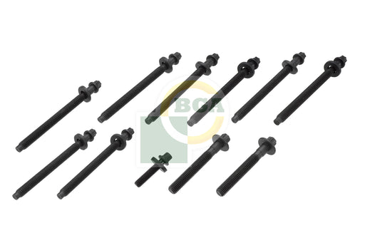 Vauxhall Crossland X 1.2 Petrol Cylinder Head Bolt Set New BGA Part 1608378180 BK1405
