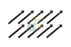 Vauxhall Cylinder Head Bolt Set New BGA Part BK2385 9802033280