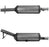 Vauxhall SCR Catalytic Converter New 1631622080, 9807216580 - Combo Grandland