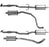 Vauxhall Catalytic Connecting Pipe New 13450794 - Adam