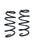 Vauxhall Corsa D 1.6 Turbo Front Lowered Springs Ident PP New OE Part 93188976