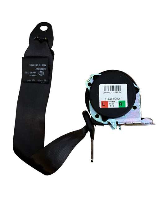 Vauxhall Astra J Driver Side Rear Seat Belt Black New OE Part 13443561