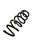 Vauxhall Mokka Front Suspension Spring New OE Part 95104195*