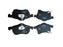 Vauxhall Astra G Zafira A Front Brake Pads New Part 93171035