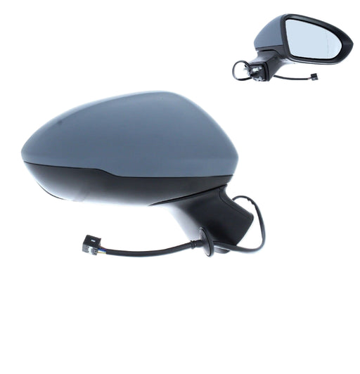 Vauxhall Astra K (2015-) O/S Door Mirror Electric Complete in Primer New 39176314