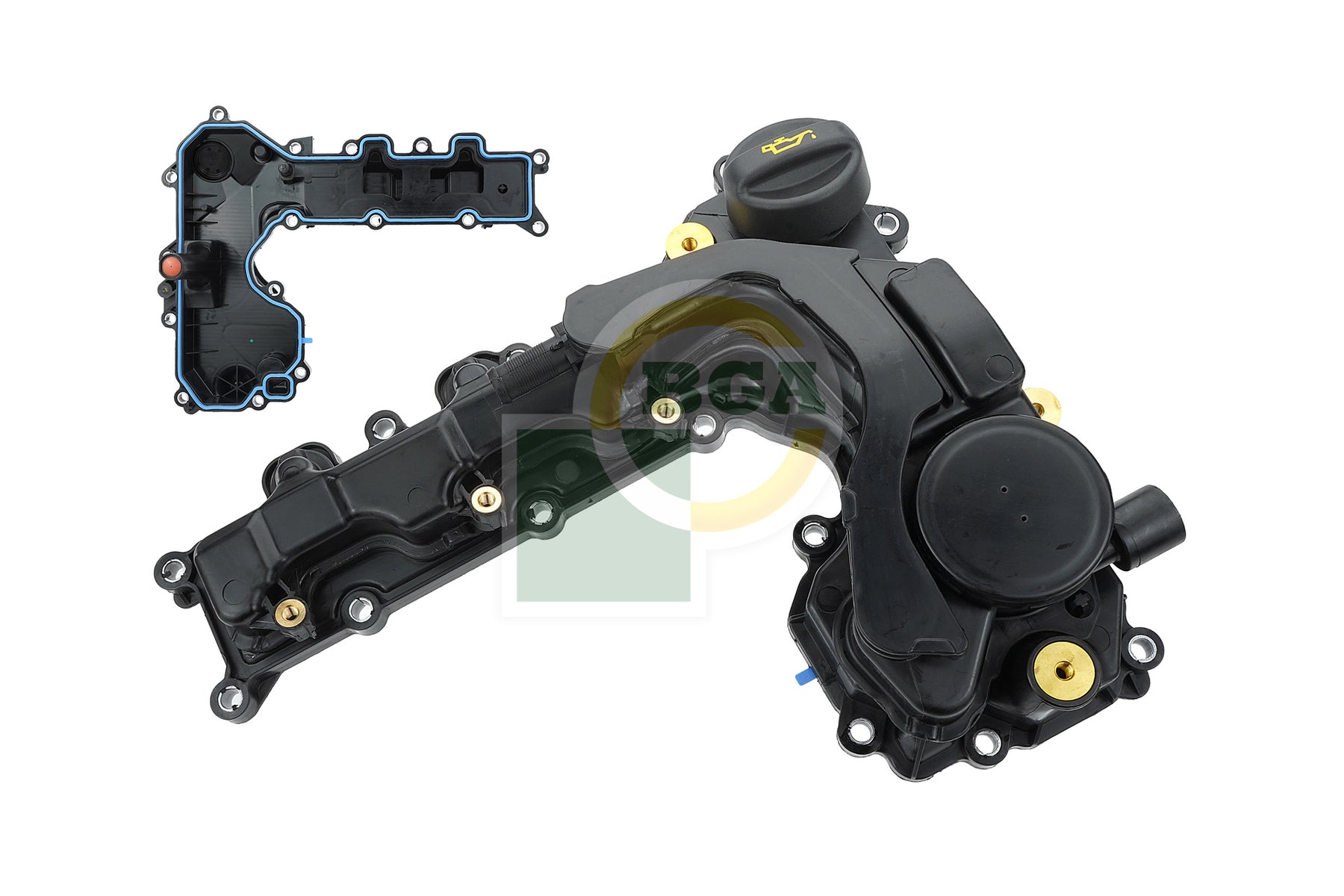 Vauxhall Corsa Crossland Grandland 1.2 Rocker Cover 3 Cylinder New BGA Part 9849189680 RC14003