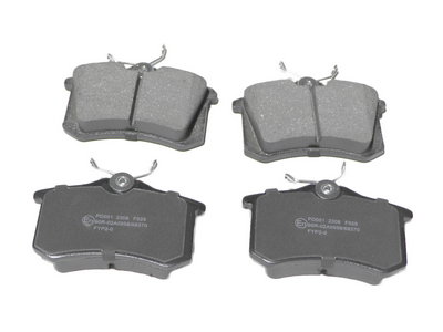 Vauxhall Crossland X Rear Brake Pads New Part 1617190980