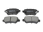 Vauxhall Zafira B Rear Brake Pads New Part 95507655