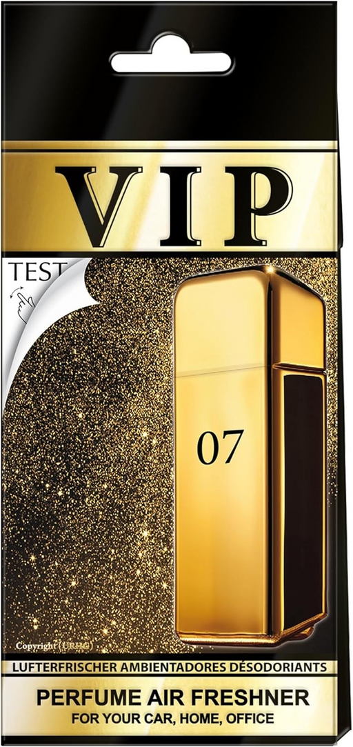 VIP Car Air Freshener - Inspired by One Million Paco Rabanne Fragrance