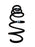 Vauxhall Zafira C (2012-2019) 2.0 Diesel Front Spring New OE Part 13382859