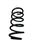 Vauxhall Corsa D (2006-) Rear Suspension Coil Spring New 93188900