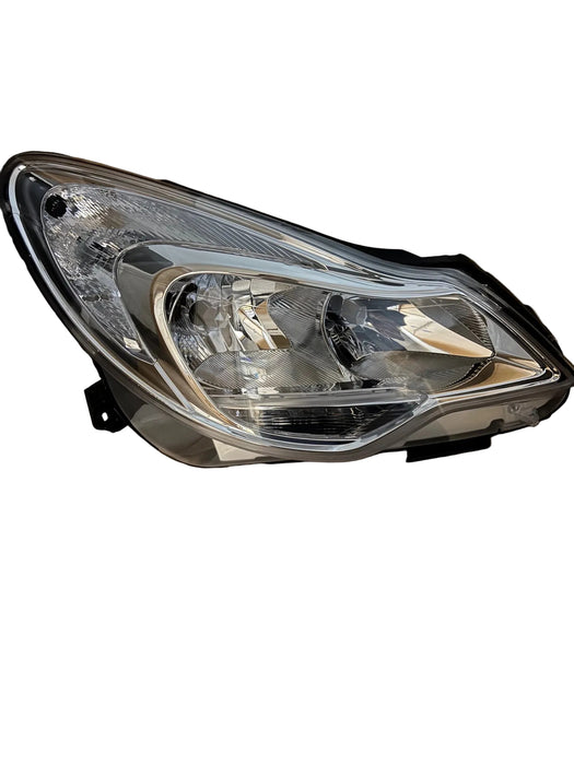 Vauxhall Corsa D (2010+) Facelift Drivers Side O/S Front Chrome Headlight 95507718 95511330