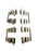 Vauxhall Astra K Rear Brake Pads New OE Part 95526568 39037199