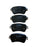 Vauxhall Vivaro B Rear Brake Pads New Part 1617936880
