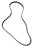 Original Vauxhall Vectra C Signum 3.0 Diesel Drive Belt 97350979