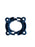 Vauxhall Astra H Zafira B Front Shock Absorber Wheelhouse Stop Clip Rings X 2 New OE Part 24402155