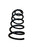Vauxhall Corsa D (2006-) Rear Suspension Coil Spring New 93188900