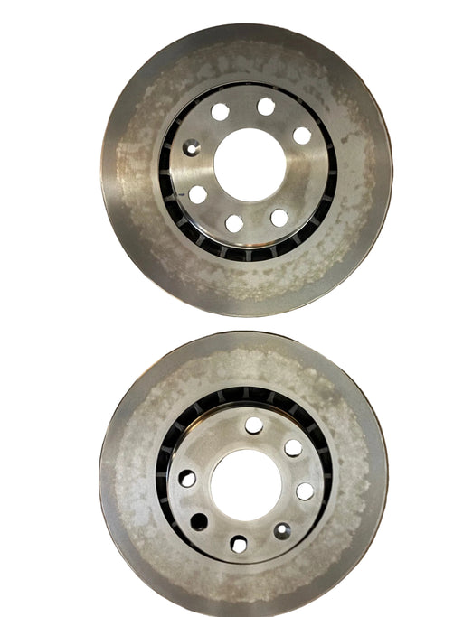 Vauxhall Astra Corsa Vectra Front Brake Discs (Pair) New OE Part 90511128