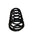 Vauxhall Astra Standard 5 Door Hatch Rear Spring New Part 13333951