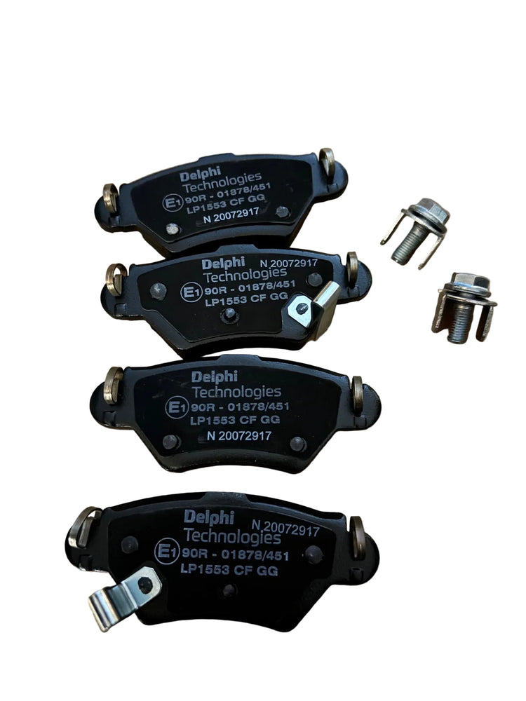 Vauxhall Astra Corsa Zafira Rear Brake Pads New Part 9198598