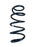 Vauxhall Corsa D 1.4 Lowered Front Suspension SINGLE Spring Ident PJ New OE Part 93188971