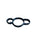 Vauxhall Astra K 1.4 Petrol Inner Centre Camshaft Cover Gasket New OE Part 12649042
