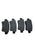 Vauxhall Corsa D Rear Brake Pads New OE Part 93169177