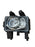 Vauxhall Astra H Zafira B (2005-2007) Passenger Side Front Fog Light New 13252449 24462133