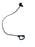 Vauxhall Corsa D & E 5 Door Rear Parcel Shelf Strap New OE Part 13367836