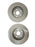 Vauxhall Astra Front Brake Discs 276MM New Part 95527030