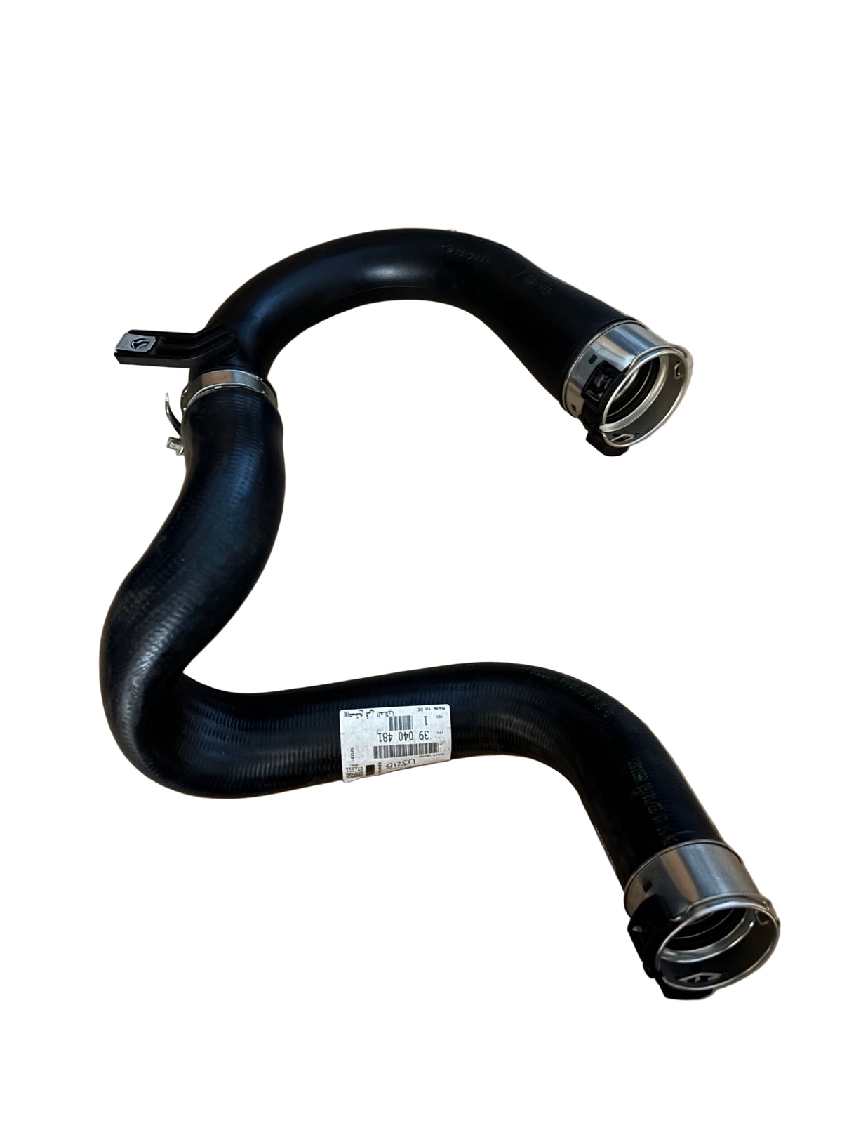 Vauxhall Corsa E 1.0 Petrol Turbo Inlet Intercooler Hose New OE Part 3 ...