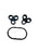 Vauxhall Adam Corsa E 1.0 Cylinder Head Gasket Set New 95519633 HK95000