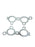 Vauxhall Astra Corsa Combo Meriva Diesel Exhaust Manifold Gasket New Original Part 97263015