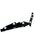 Vauxhall Corsa RH Rear Bumper To Quarter Bracket New OE Part 13179904