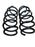 Vauxhall Astra H Front Springs (Pair) Ident BU New OE Part 93179669