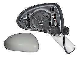 Vauxhall Corsa D & E Driver Side Door Mirror Electric Complete In Primer And Stem New 13203387