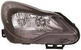 Vauxhall Corsa D Drivers Side Headlight Dark Internal New HL2248 95510690