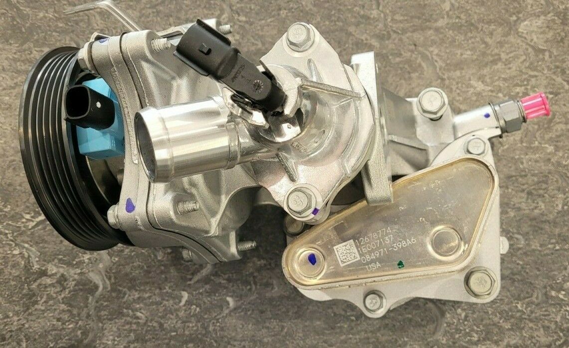 Vauxhall B10XFL B10XFT Electronic Water Pump With Oil Cooler New OE Pa ...