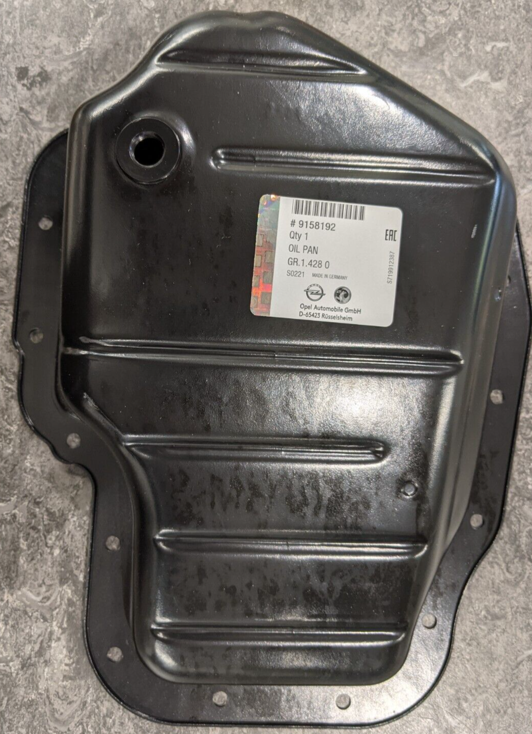 Vauxhall Astra G & H Zafira Vectra 2.0 Turbo + Non-Turbo Oil Sump Pan New OE Part 9158192
