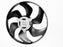 ORIGINAL Vauxhall Vivaro Radiator Fan Motor New OE Part 93198443 93189665 91159757